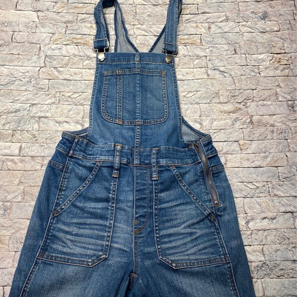 Madewell Skinny Overalls in Jansing Wash K9153